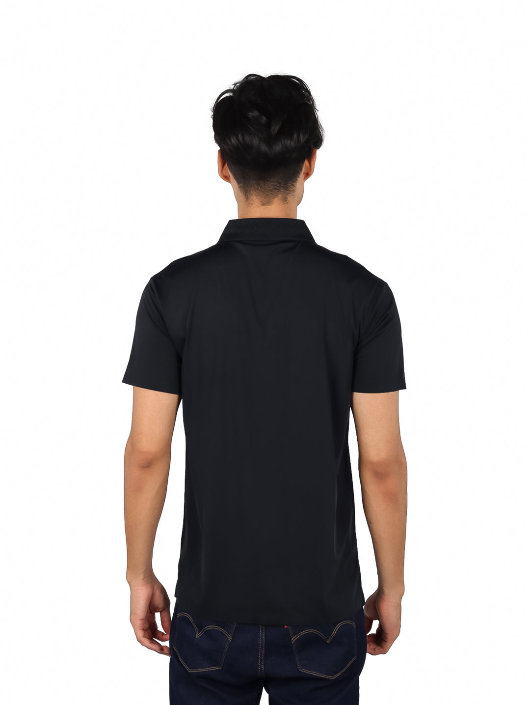 Playera Polo Platini Negro para Hombre