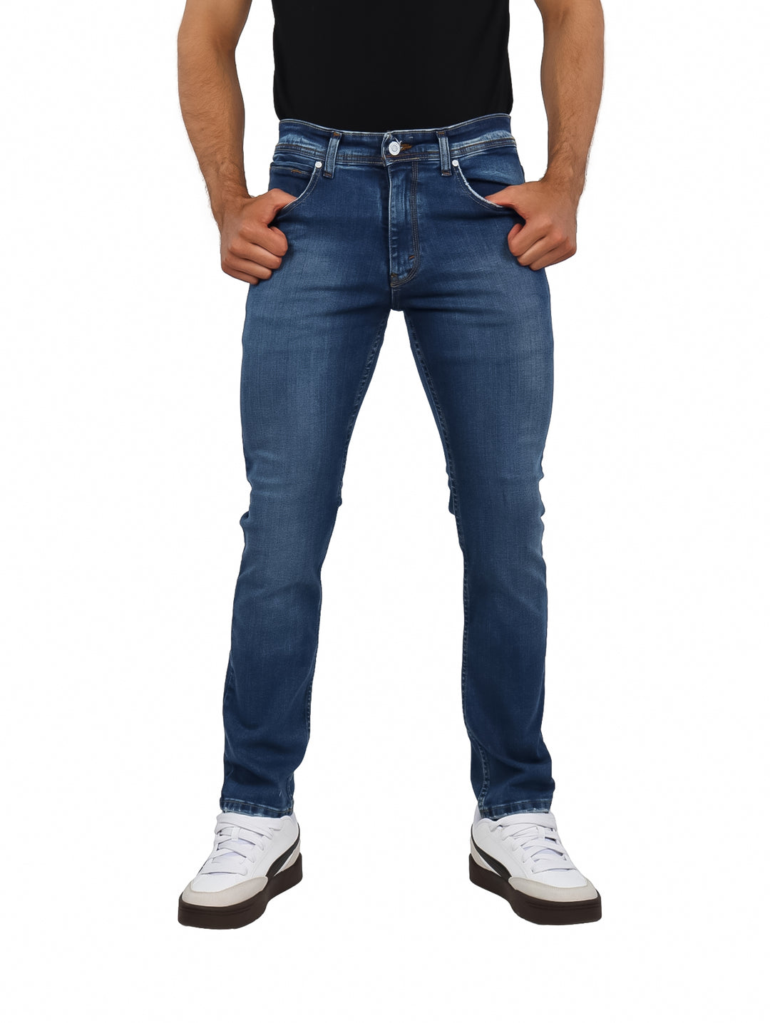 Jeans Bratto Color Bleach para Hombre