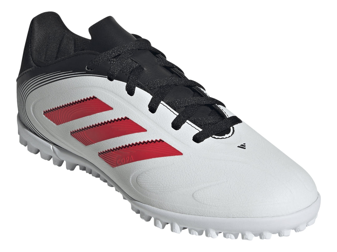 Tenis de Fútbol Adidas Copa Pure 3 TF Blancos para Niño