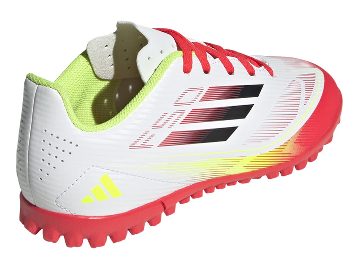 Tenis de Fútbol Adidas F50 Club TF Blanco para Niño