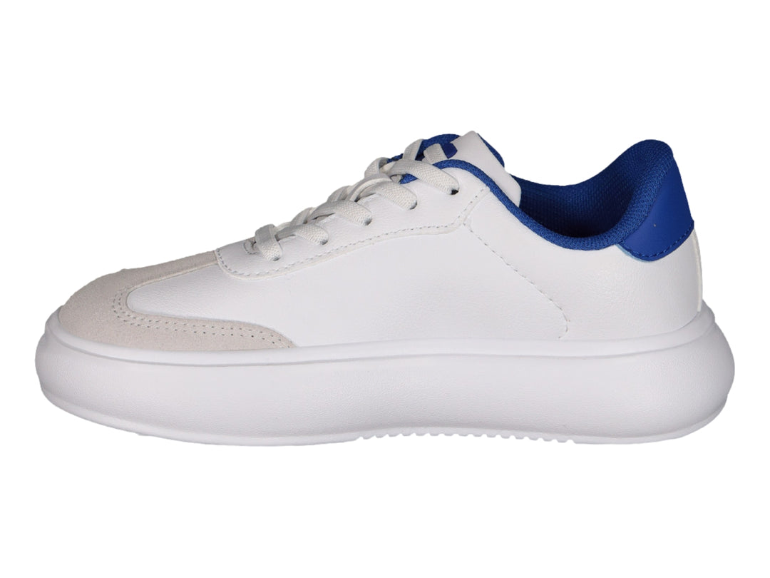 Tenis Charly Blancos con Azul para Niño