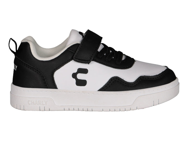 Tenis Charly Negro con Blanco para Niño