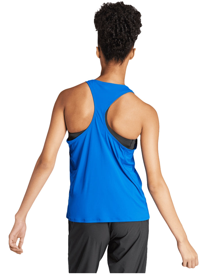 Playera sin Mangas Adidas Adizero Essentials Azul Royal Mujer