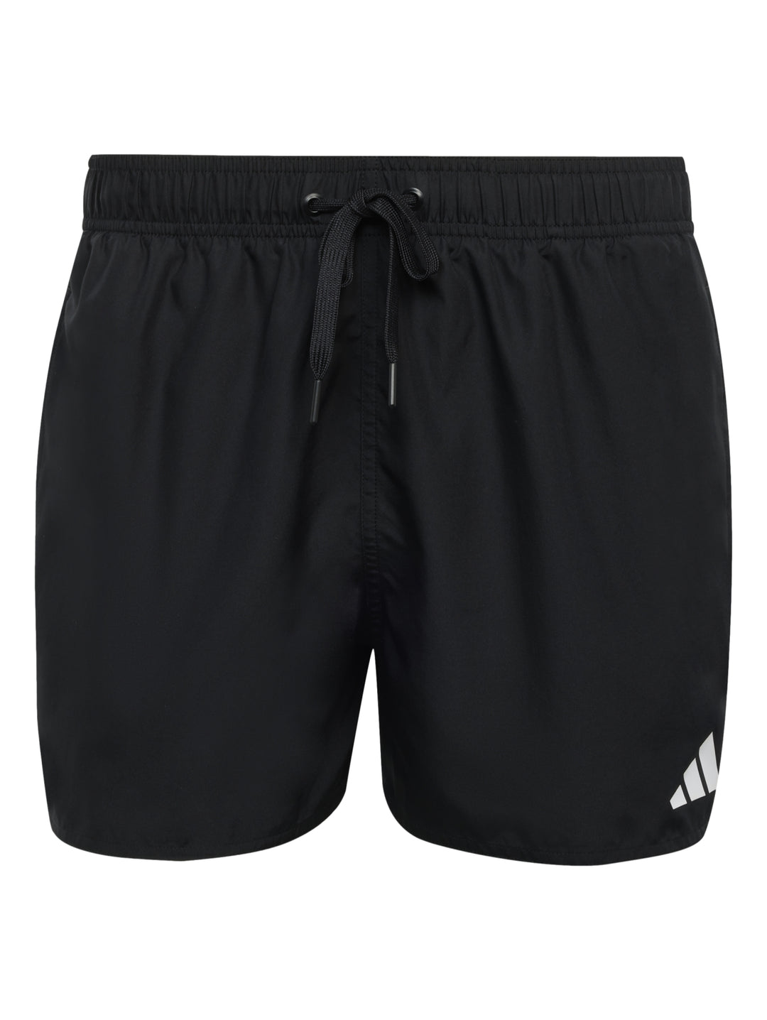 Shorts de Natación Adidas 3 Franjas Blanco y Negro