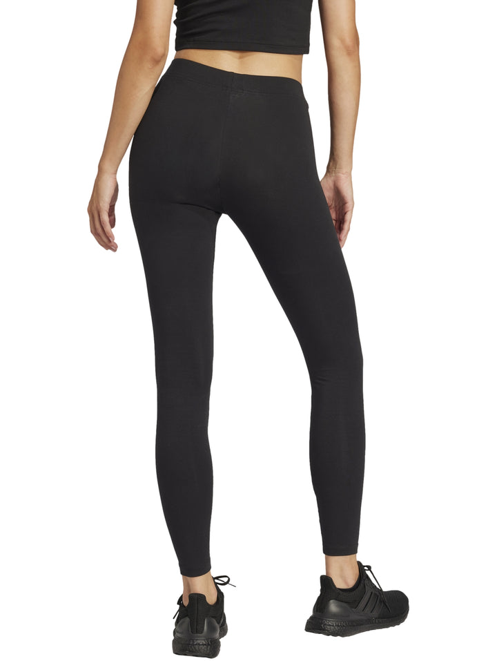 Mallas Adidas Essentials Linear Cotton Blanco y Negro