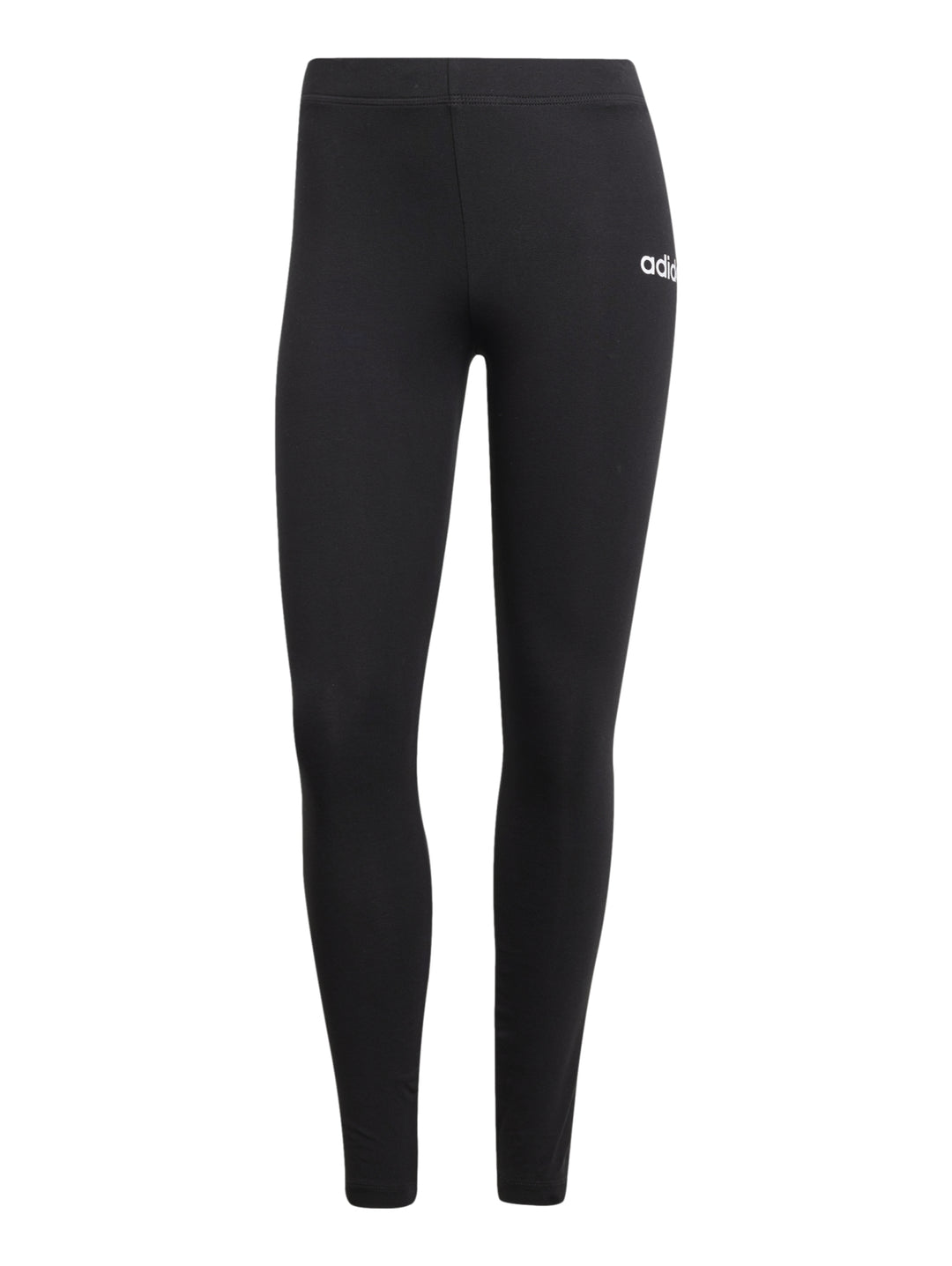 Mallas Adidas Essentials Linear Cotton Blanco y Negro