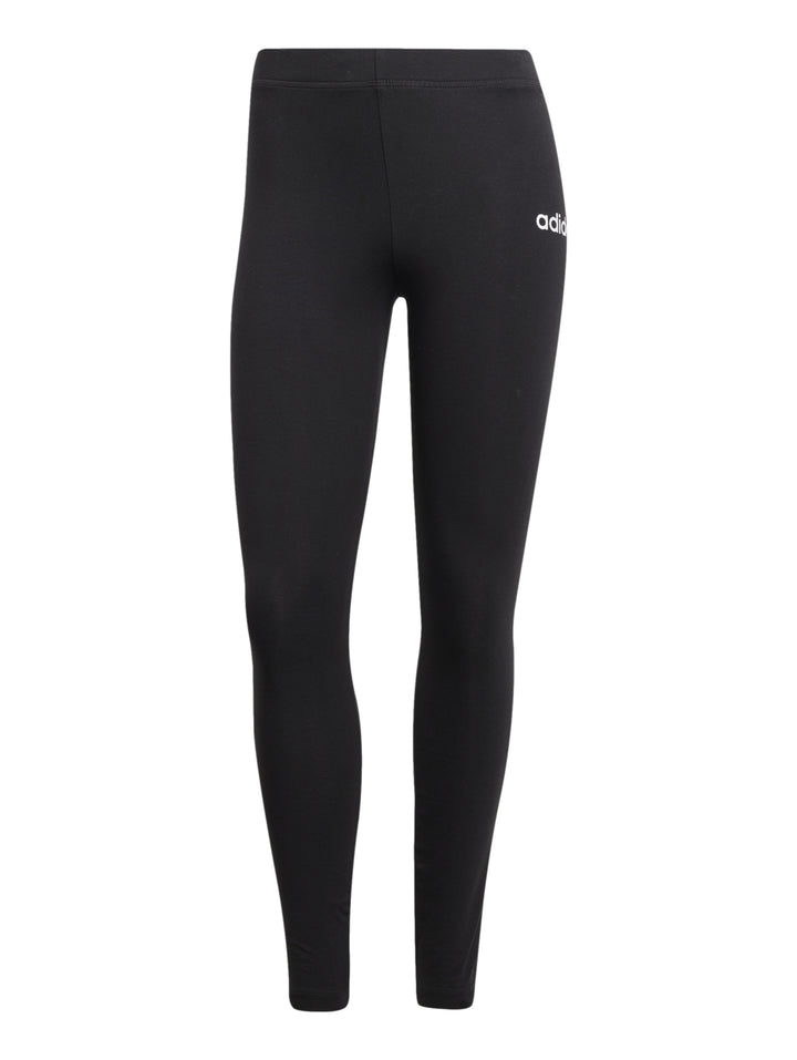 Mallas Adidas Essentials Linear Cotton Blanco y Negro