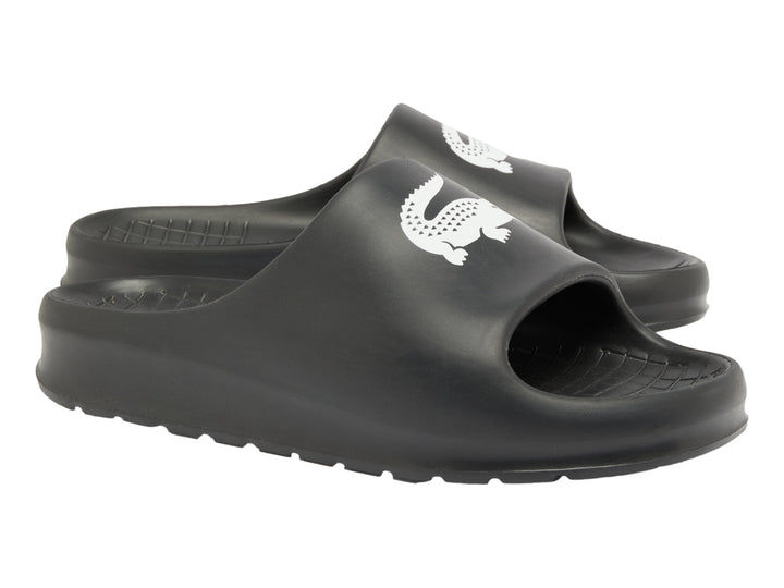 Sandalias Lacoste Serve Slide 2.0 Negro para Hombre