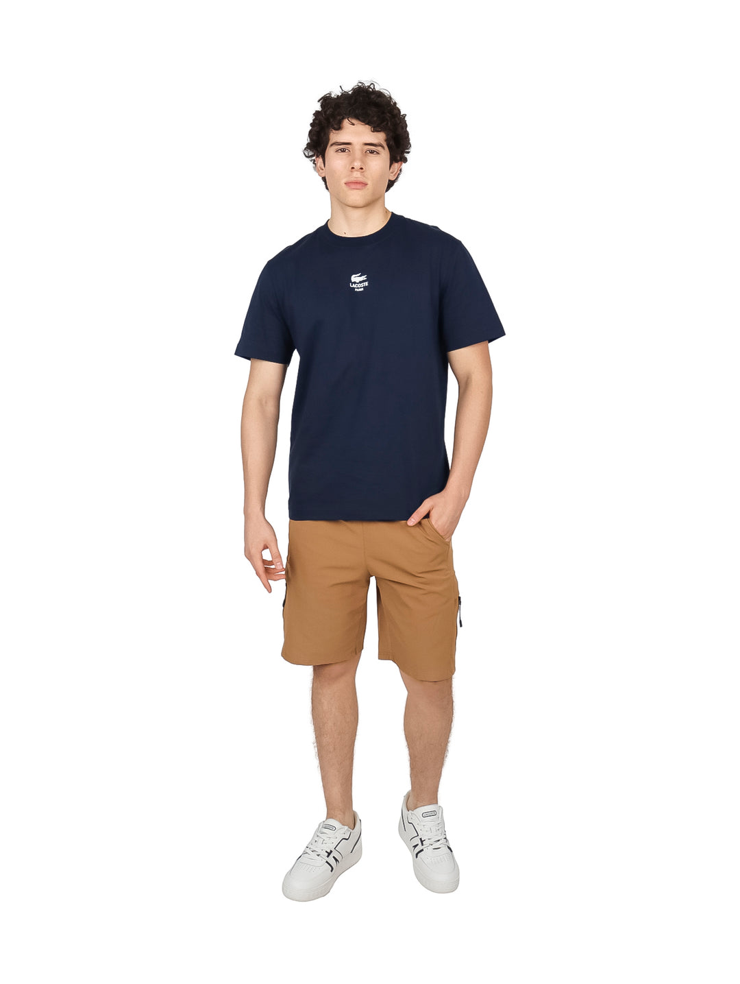 Playera Lacoste Azul Marino para Hombre