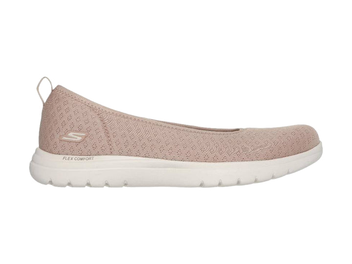 Tenis Skechers On the Go Flex Beige para Mujer