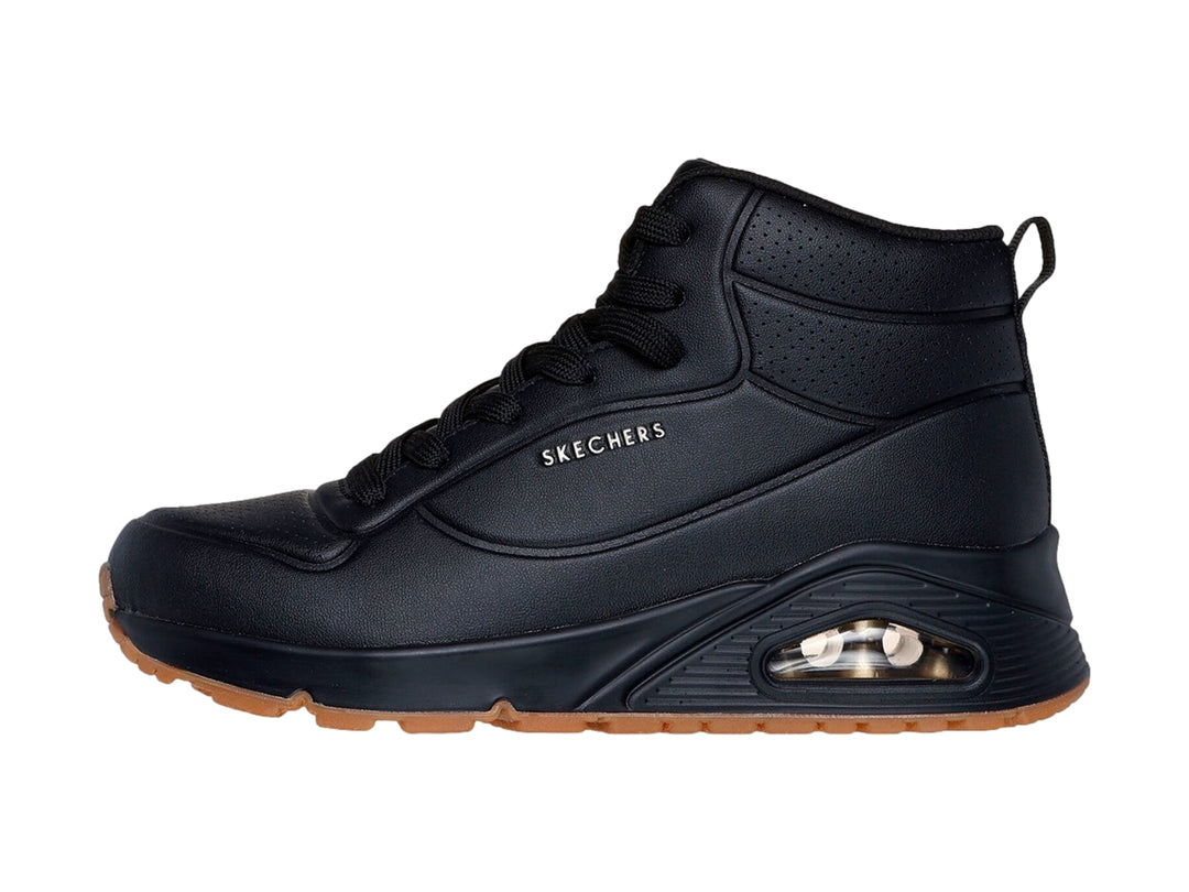 Tenis Skechers Street W Negros para Mujer