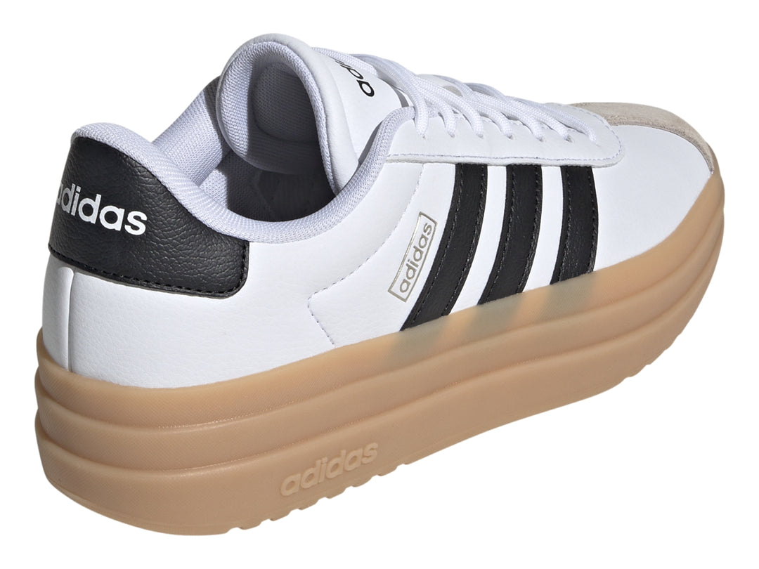 Tenis Adidas VL Court Bold Blanco y Beige para Mujer