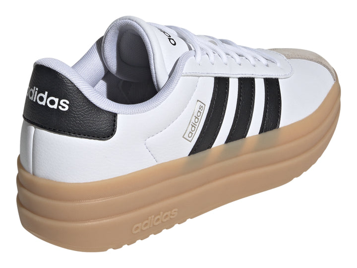 Tenis Adidas VL Court Bold Blanco y Beige para Mujer