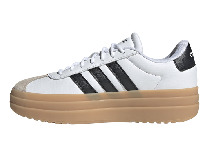 Tenis Adidas VL Court Bold Blanco y Beige para Mujer