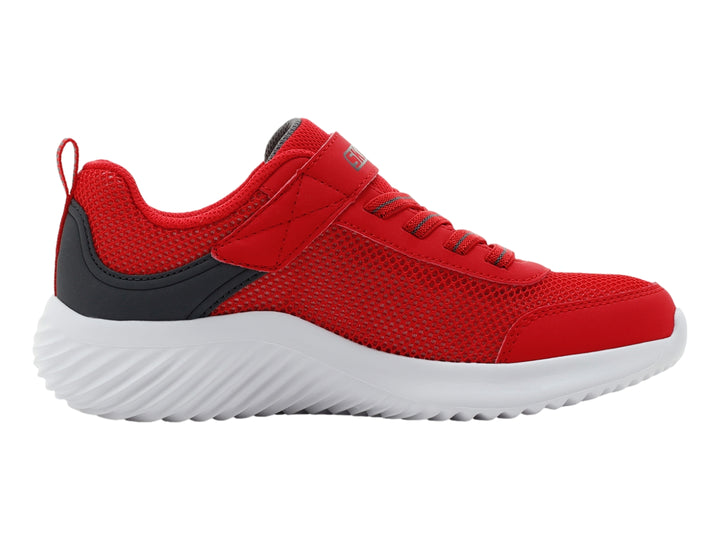 Tenis Skechers Bounder-Tech Rojo para Niño