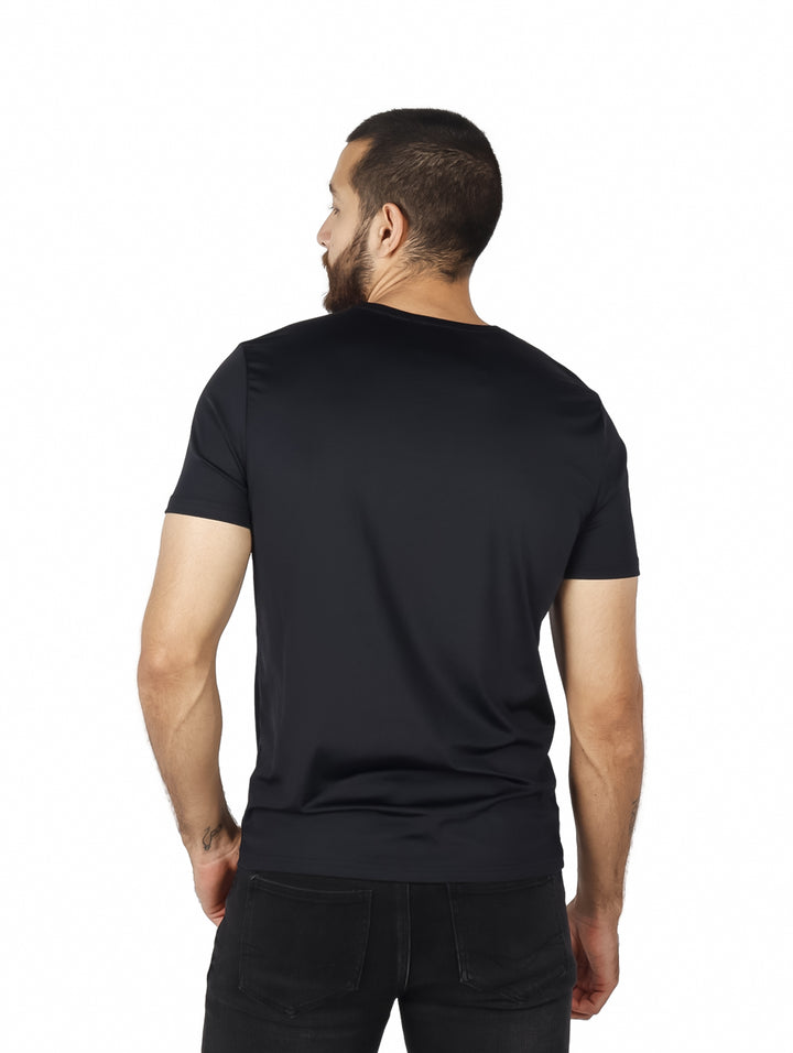 Playera Bratto Básica Negro para Hombre