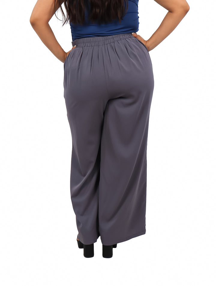Pantalón Ancho ATOK Color Gris Humo