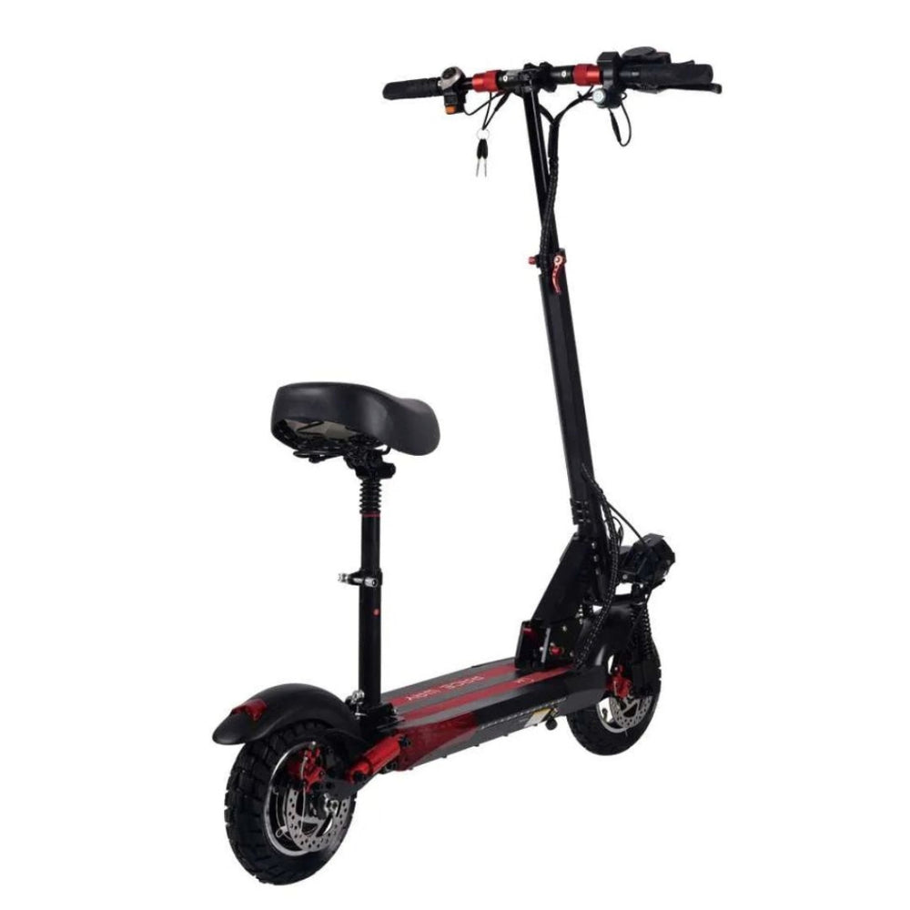 Scooter Eléctrico LM Negro y Rojo Unisex