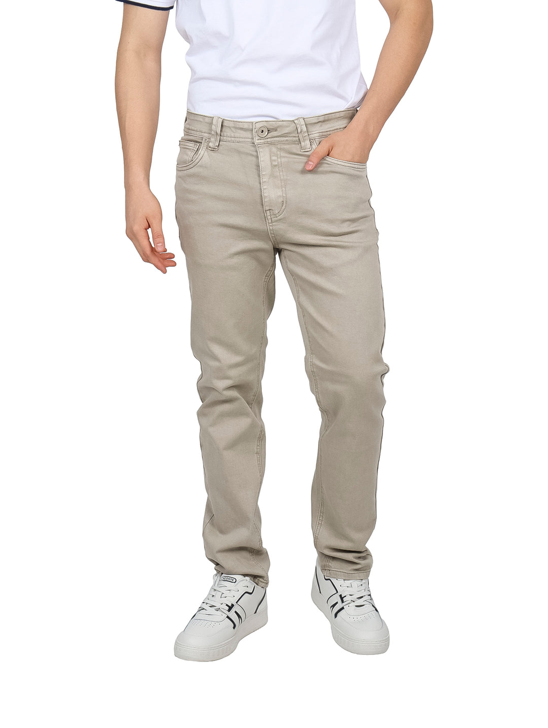 Jeans NYD Jeans Color Beige para Hombre