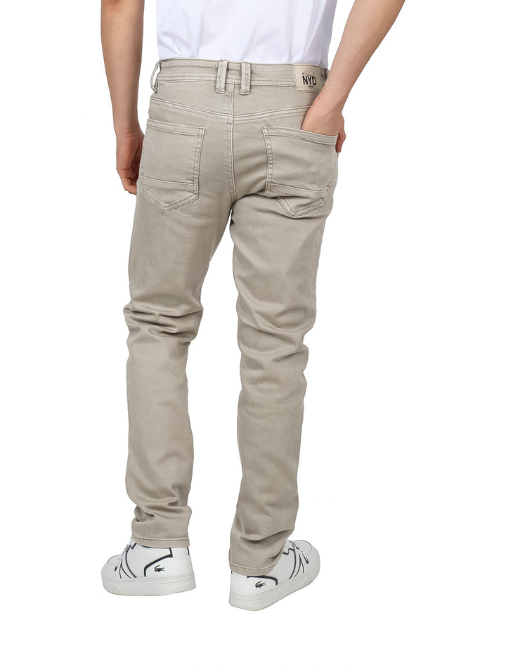 Jeans NYD Jeans Color Beige para Hombre