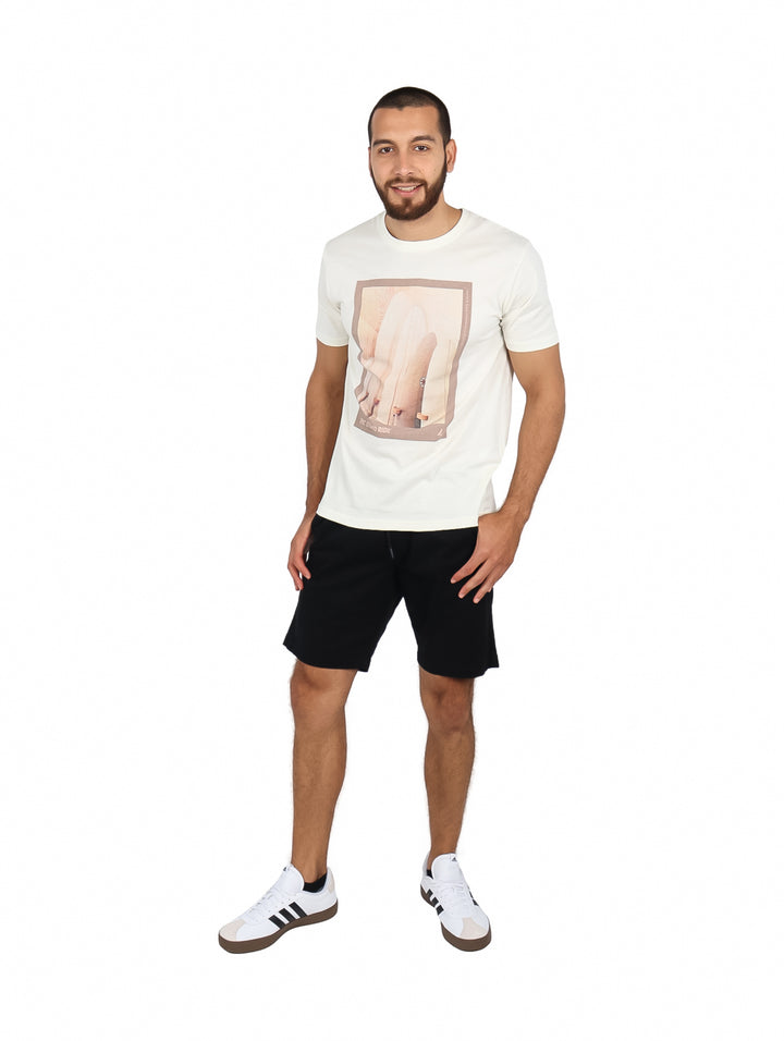 Playera Losan Jersey Gris Claro para Hombre