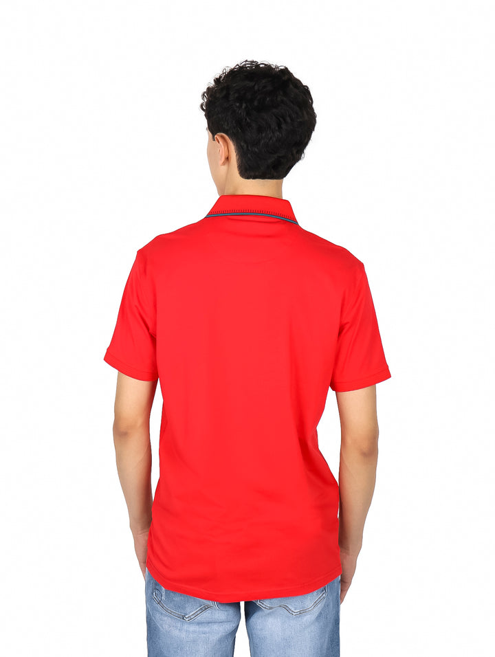 Playera Polo Pavini Rojo para Hombre