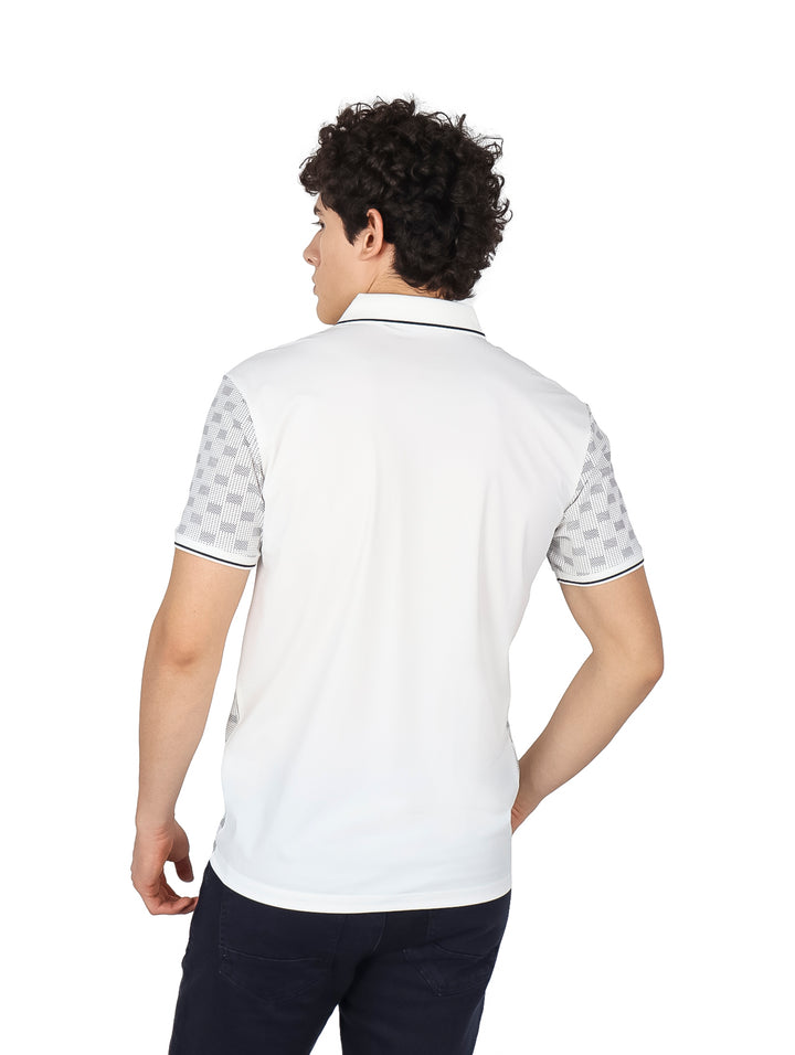 Playera Polo Pavini Blanco para Hombre