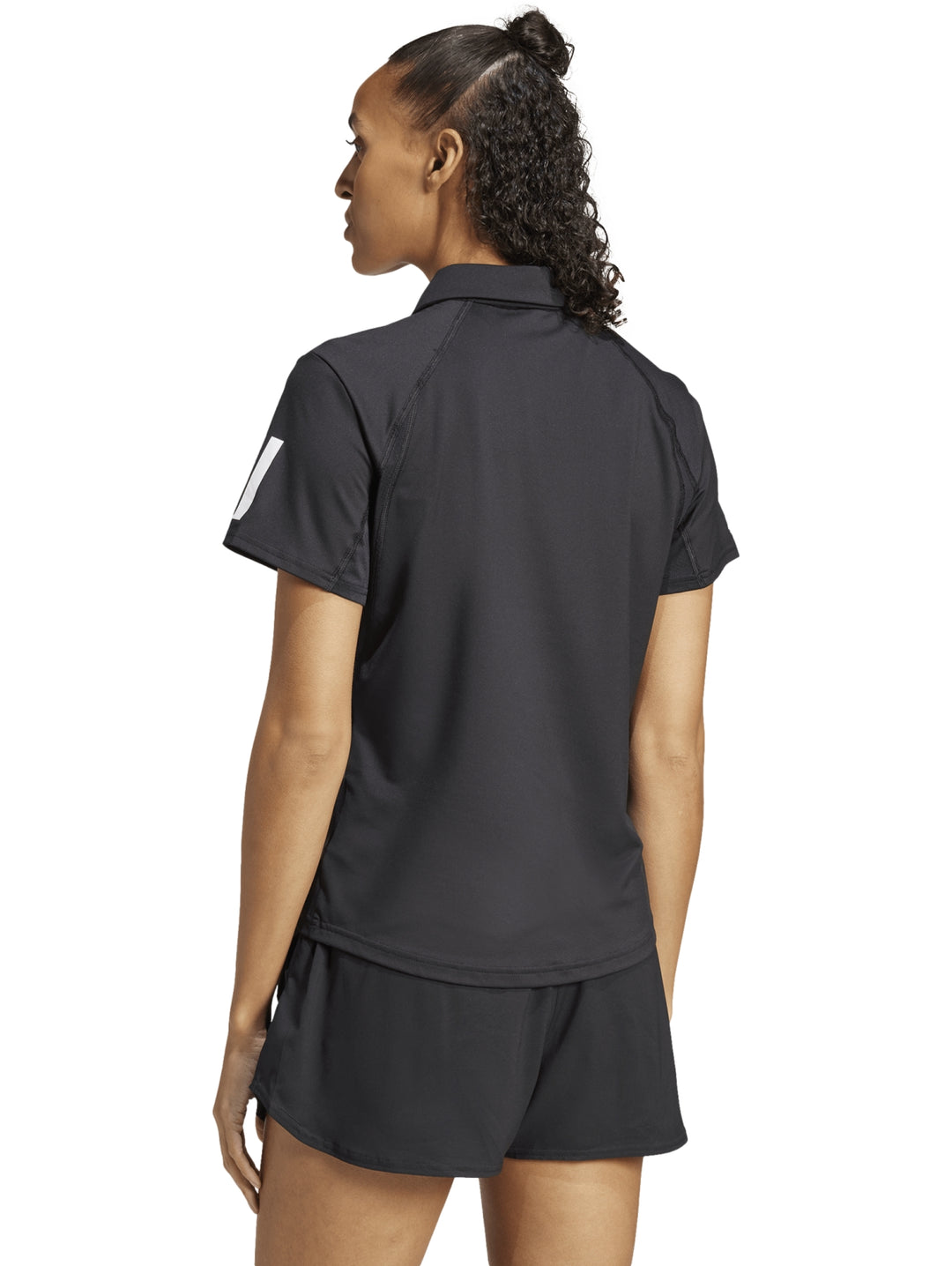 Playera Polo de Tenis Adidas Negro para Mujer