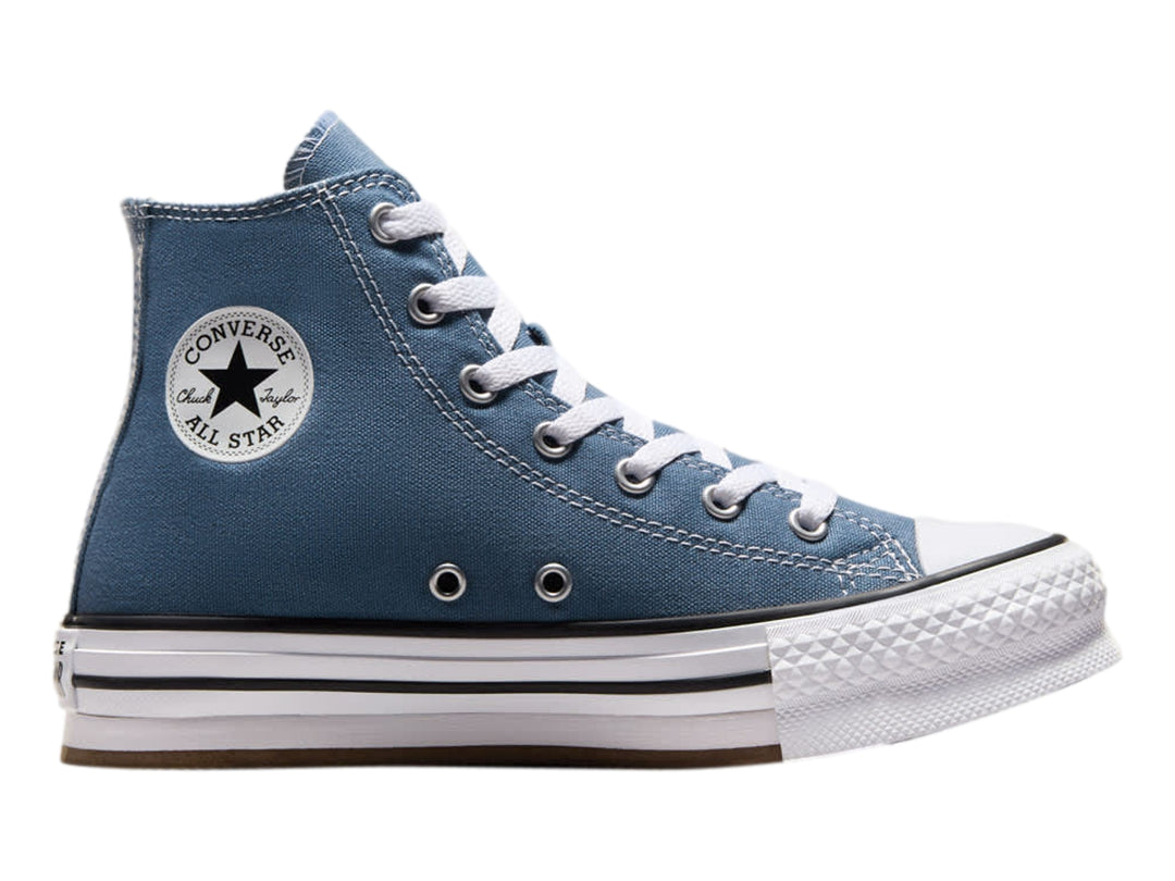 Tenis Converse Chuck Taylor All Star Eva Lift Azul para Niña