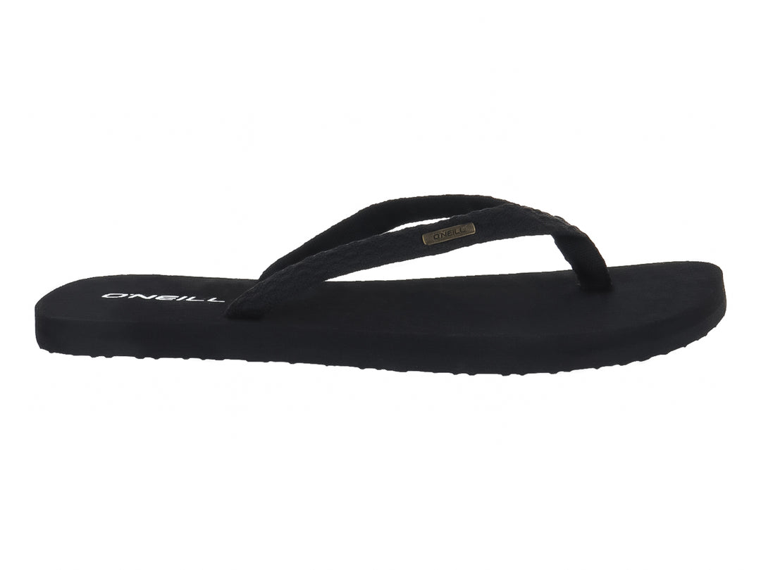 Sandalias negras de dedo marca O&