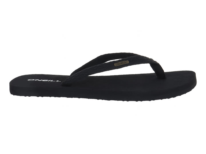 Sandalias negras de dedo marca O&