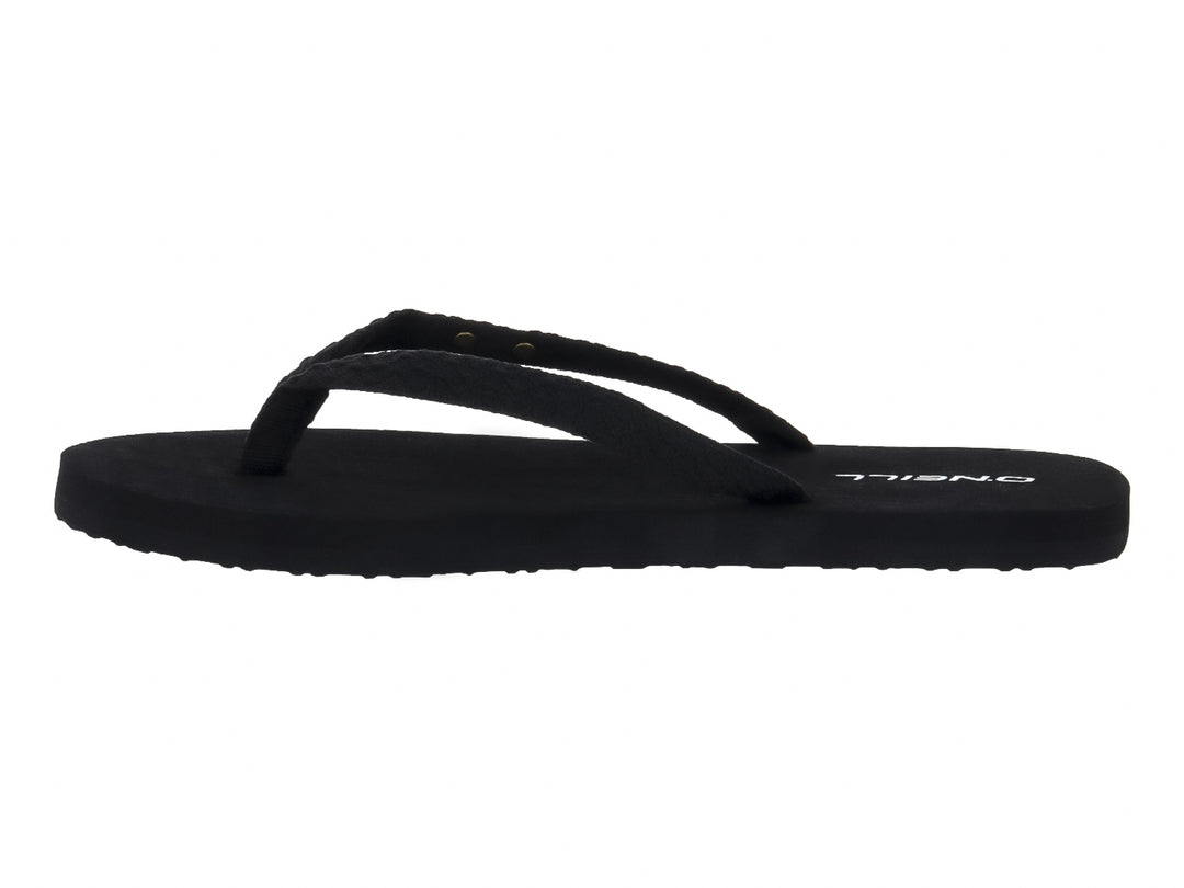 Sandalias negras de dedo marca O&