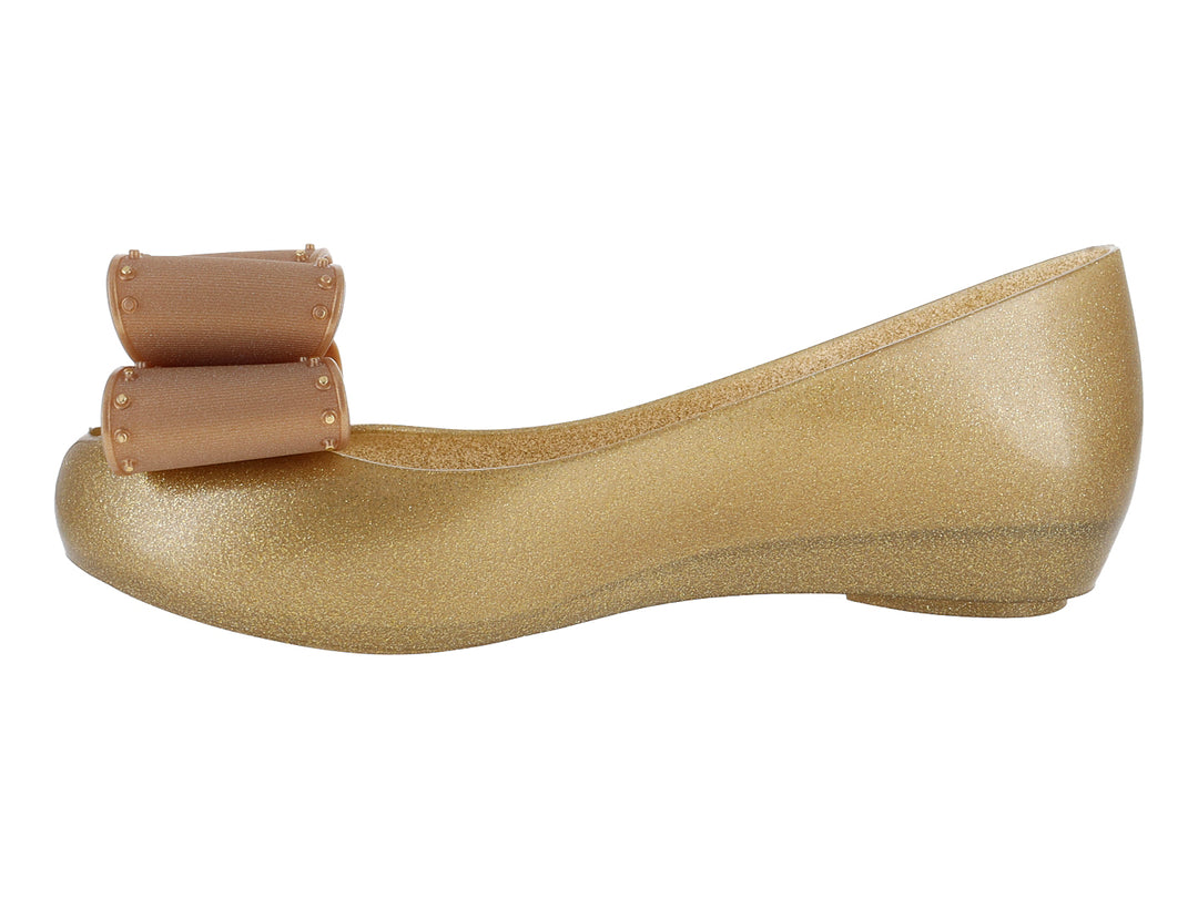 Zapatos Planos Melissa Dorado para Mujer