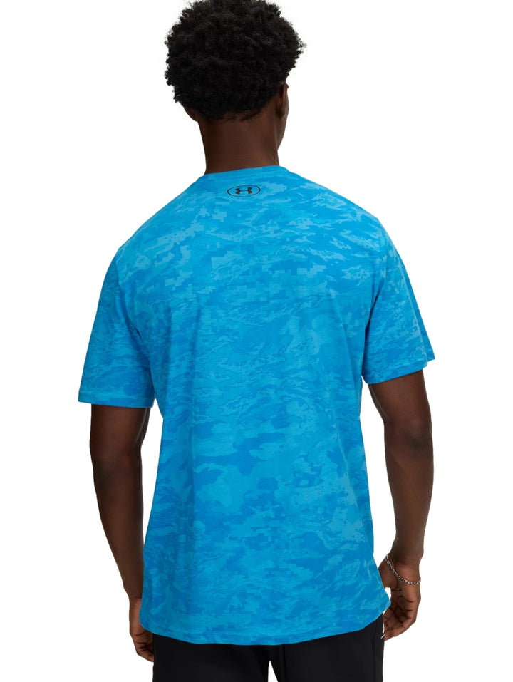 Playera Under Armour ABC Camo Azul para Hombre