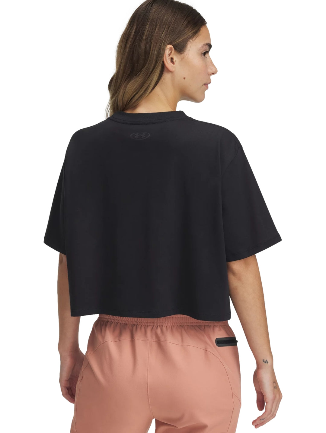 Playera Under Armour Rival SS Negro para Mujer