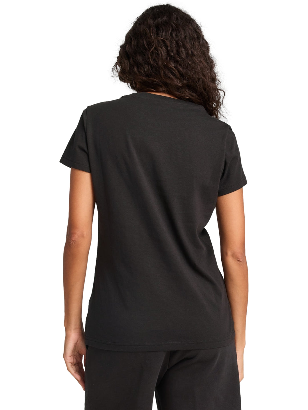 Playera PUMA Ess Script Tee Negro para Mujer