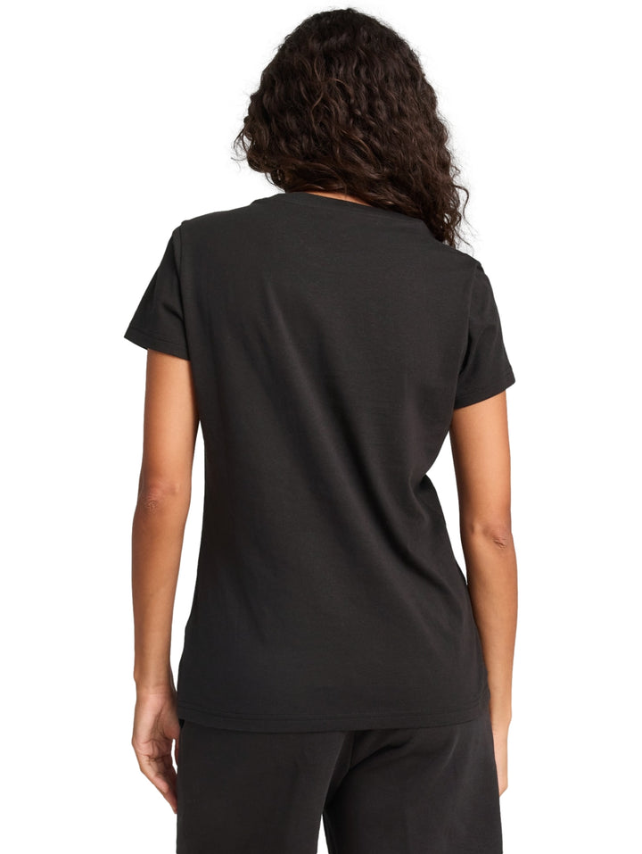 Playera PUMA Ess Script Tee Negro para Mujer
