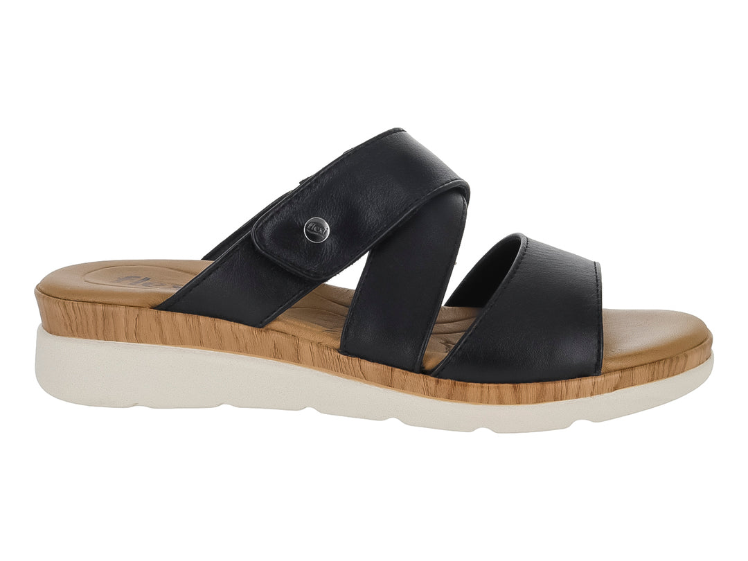 Sandalias Flexi Negro para Mujer