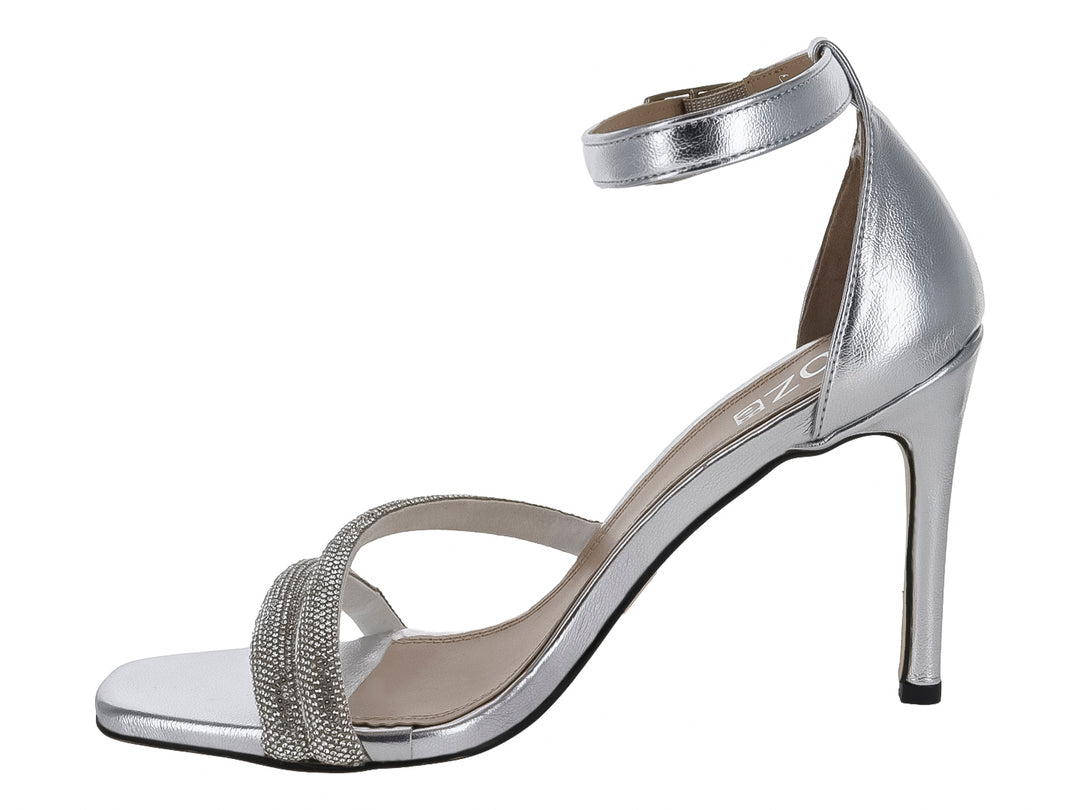 Sandalias Roze Plata para Mujer