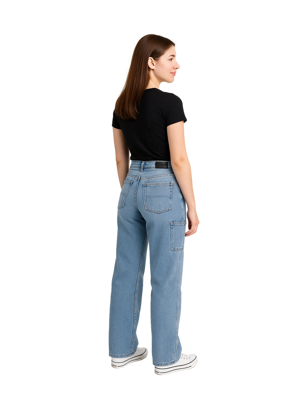 Jeans NYD Jeans Recto Color Doble Stone para Mujer
