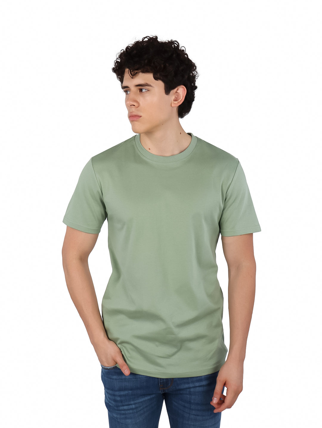 Playera NYD Jeans Verde Claro para Hombre