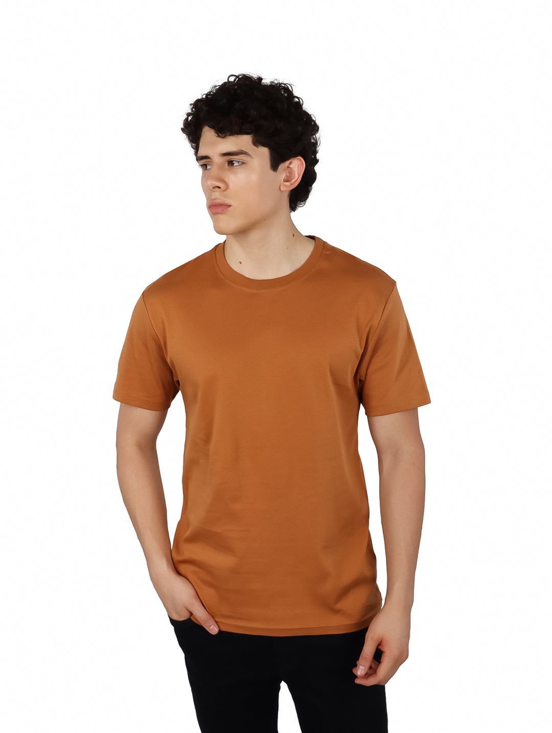Playera NYD Jeans Color Café para Hombre