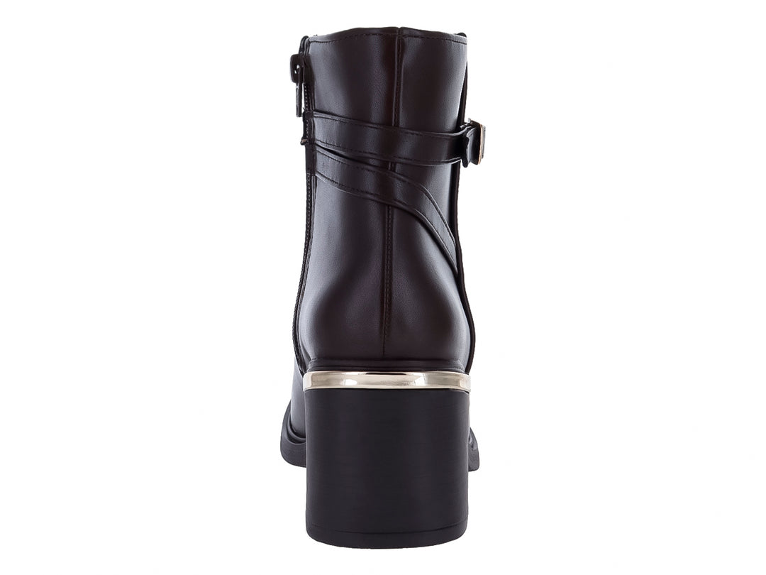 Botines Lady Paulina Color Moka para Mujer
