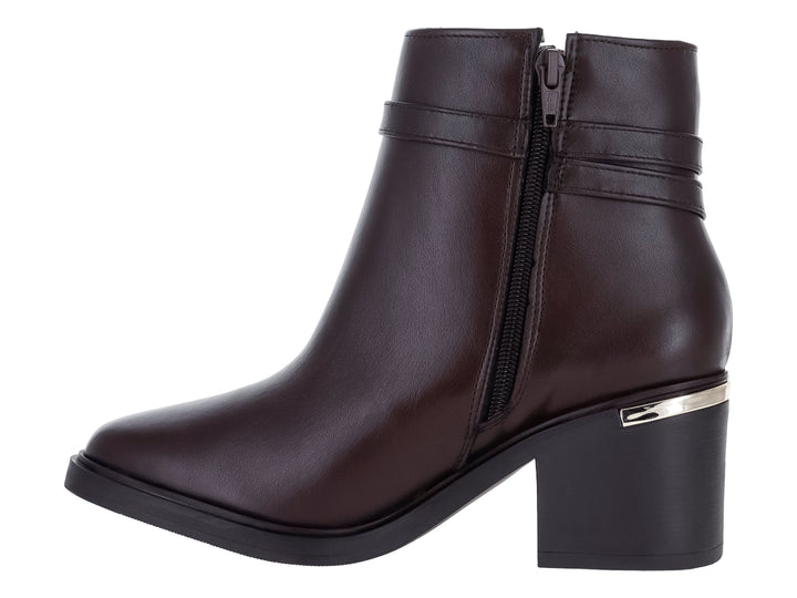 Botines Lady Paulina Color Moka para Mujer