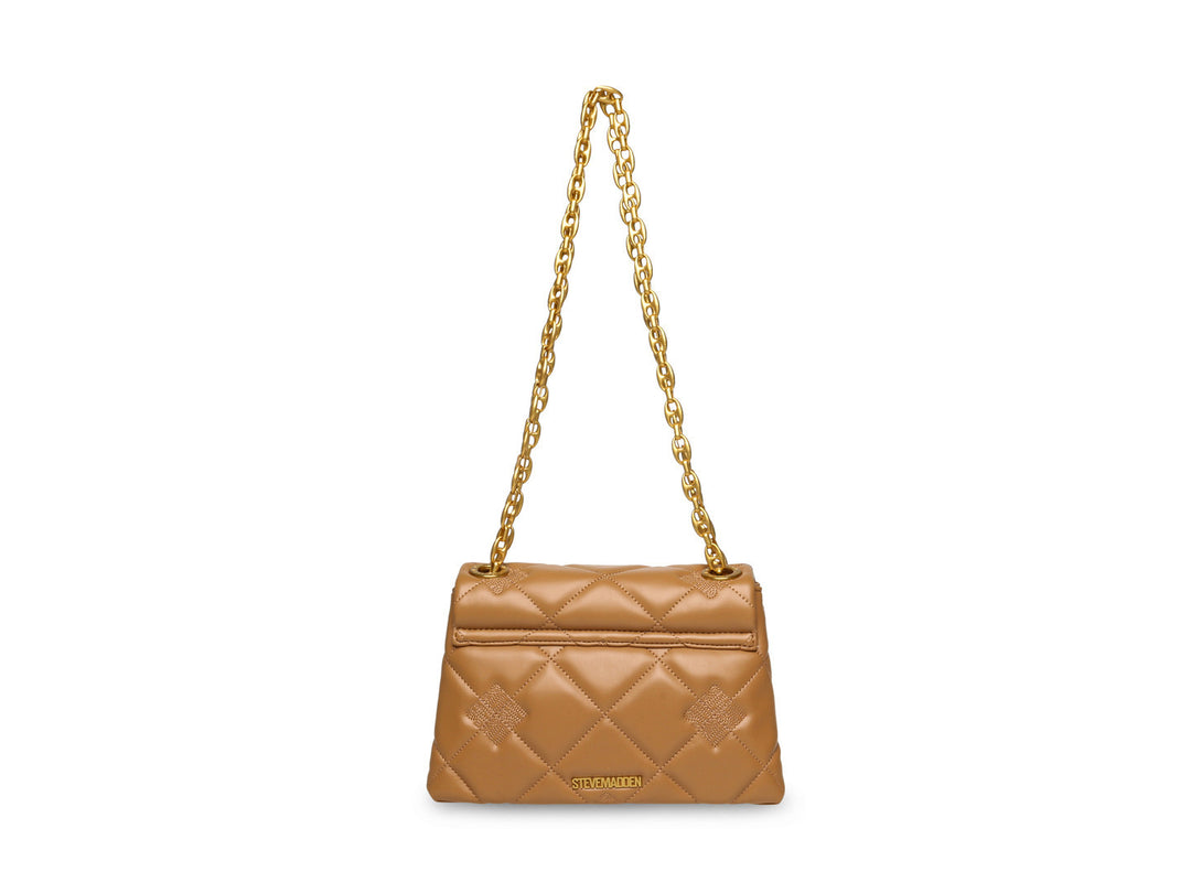 Bolsa de Hombro Steve Madden Blanch Camel para Mujer