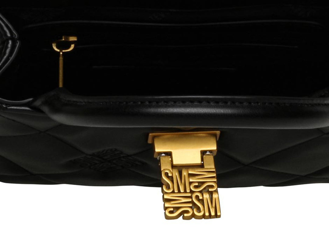 Bolso Steve Madden Bosco Negro y Dorado para Mujer