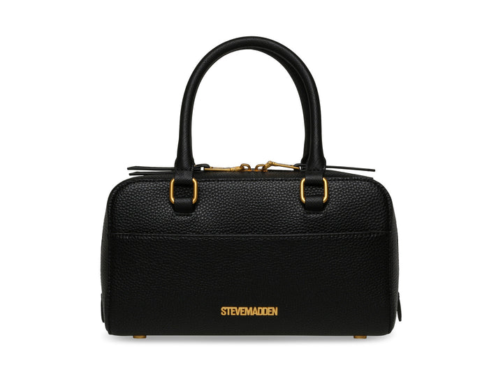 Bolso de Hombro Steve Madden Bdove Negro y Dorado para Mujer