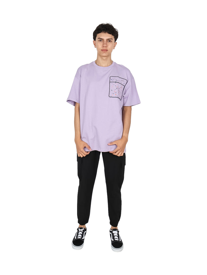 Playera YAKUZA Púrpura para Hombre