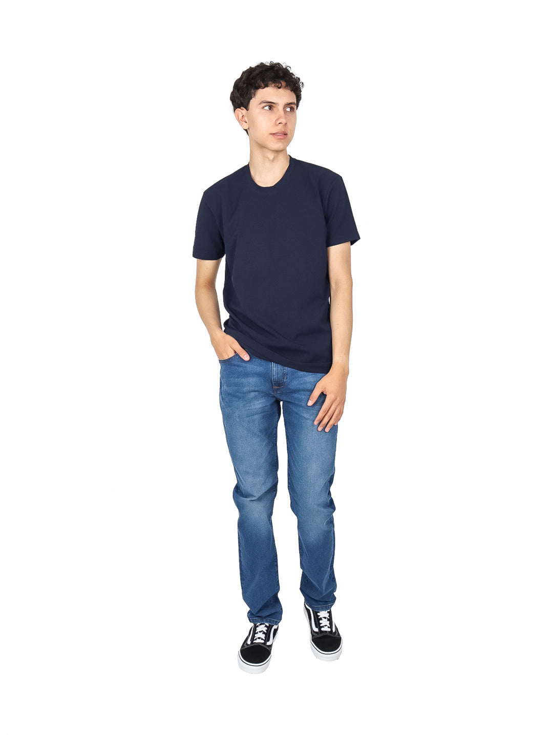Playera Authentic Lyon Marino para Hombre