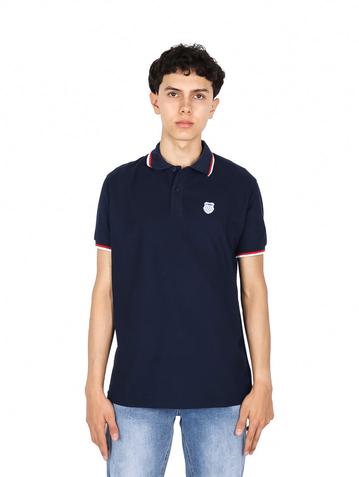 Playera Polo K-Swiss Color Marino para Hombre